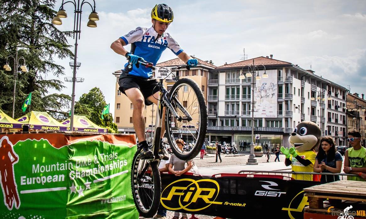 Gist at the MTB Alpago European Championships