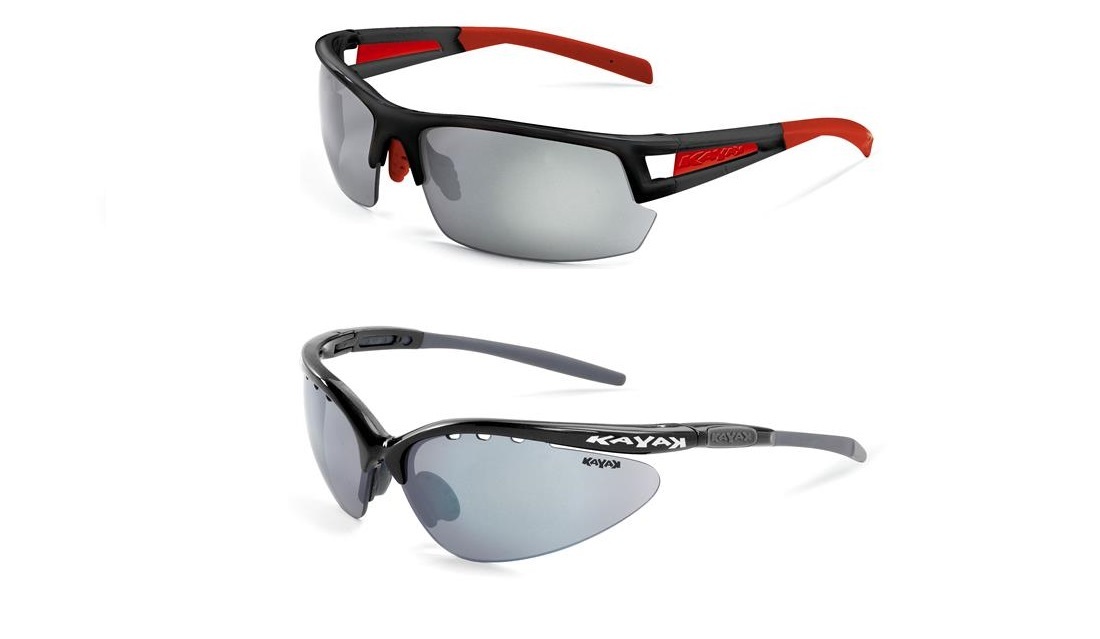 Photochromic cycling glasses: Fire and Tatoo by Kayak